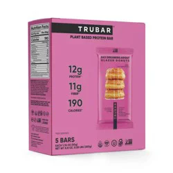 TRUBAR 12g Plant Based Protein Bars - Daydreaming About Glazed Donuts - 5ct