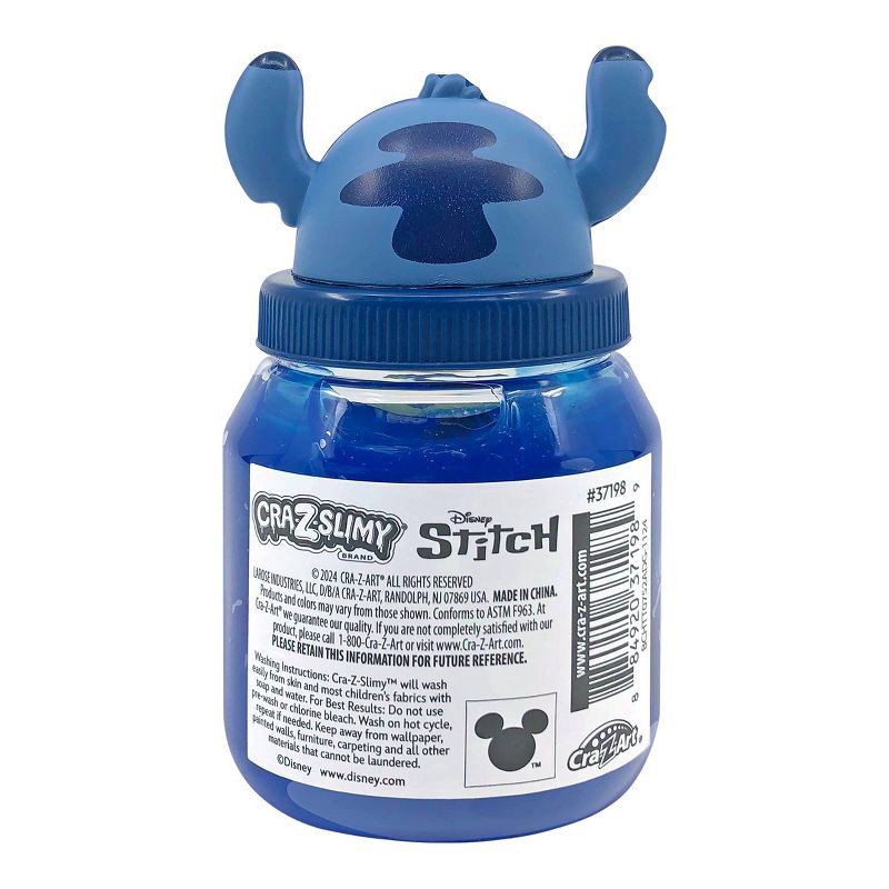 slide 4 of 7, Disney Slimy Stitch Squeezie Slime - Blue: Creativity Focused Educational Toy, 7oz, 7 oz