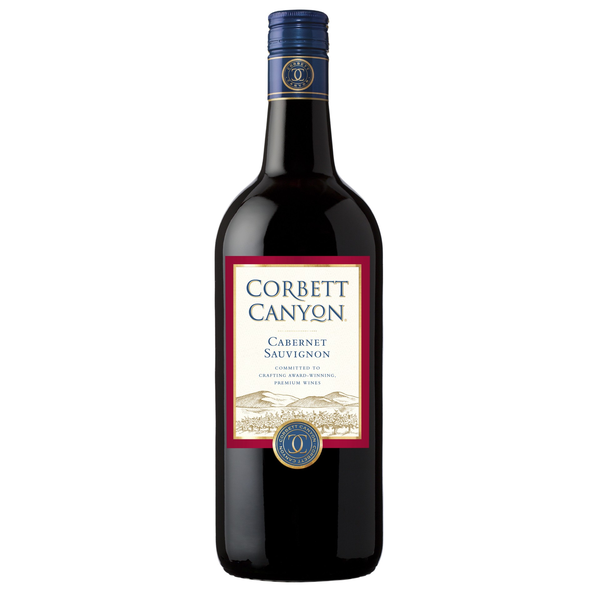 slide 1 of 2, Corbett Canyon Cabernet Sauvignon, Red Wine, American, 1 ct, 1.5L Bottle, 1.50 liter