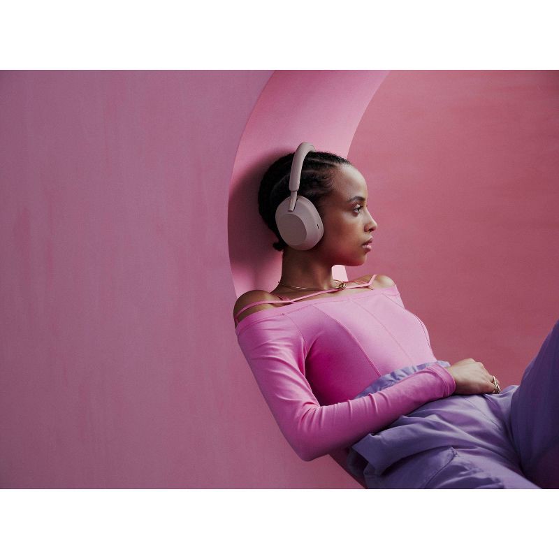 slide 5 of 8, Sony WH-1000XM5 Bluetooth Wireless Noise-Canceling Headphones - Smoky Pink, 1 ct