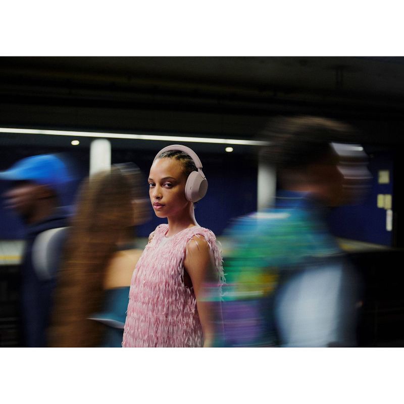 slide 8 of 8, Sony WH-1000XM5 Bluetooth Wireless Noise-Canceling Headphones - Smoky Pink, 1 ct