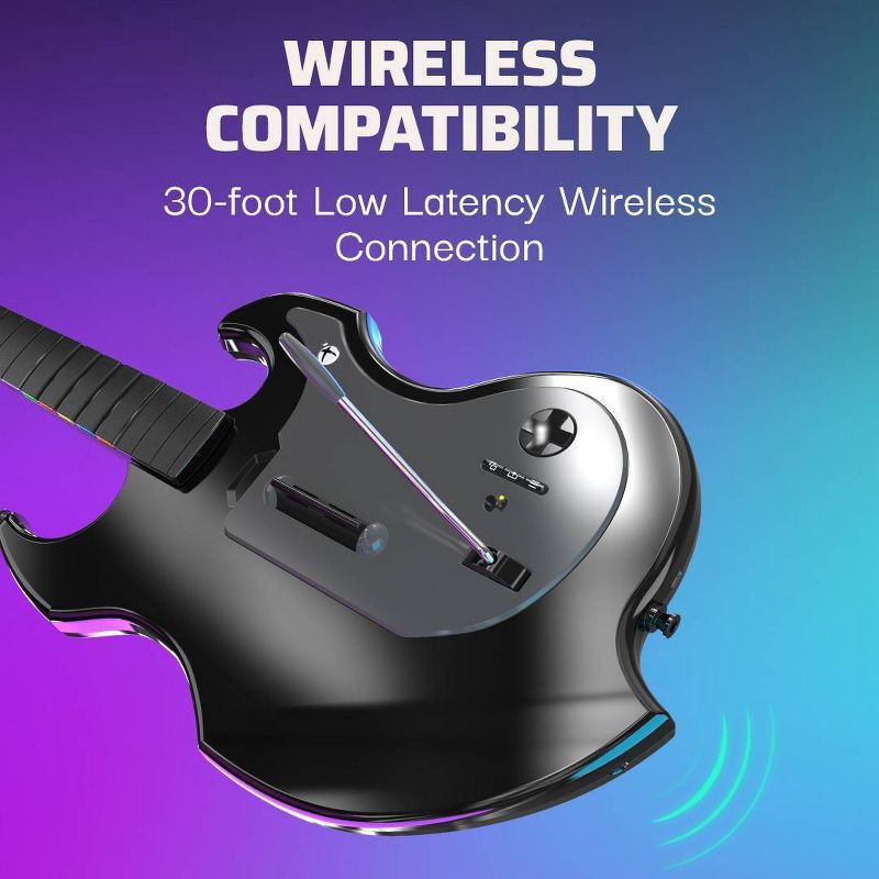 slide 3 of 13, PDP RiffMaster Wireless Guitar Xbox, 1 ct