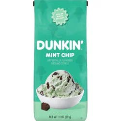 Dunkin' Donuts Dunkin' Mint Chip Flavored Dark Roast Ground Coffee - 11oz