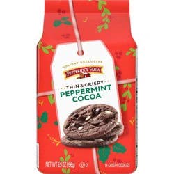 Pepperidge Farm Farmhouse Thin & Crispy Peppermint Cocoa Cookies 6.9oz