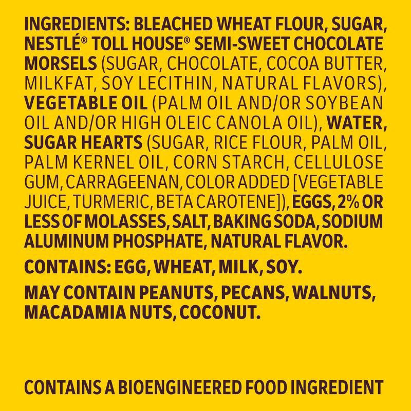 slide 7 of 7, Nestle Toll House Chocolate Chip Valentines Day Cookie Dough - 14oz, 14 oz