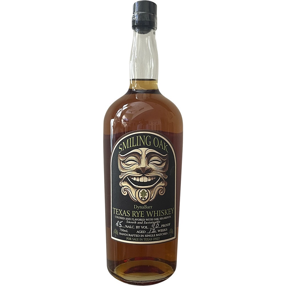 slide 1 of 1, Dynabarr Smiling Oak Rye Whiskey, 750 ml