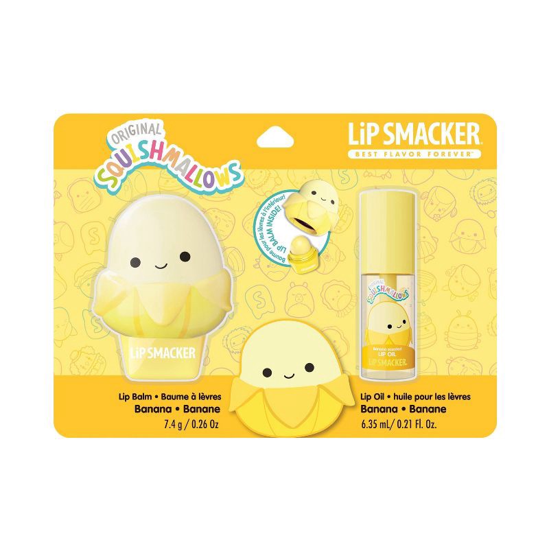 slide 1 of 5, Lip Smacker Junie Lip Balm & Banana Lip Oil - 2pc, 2 ct