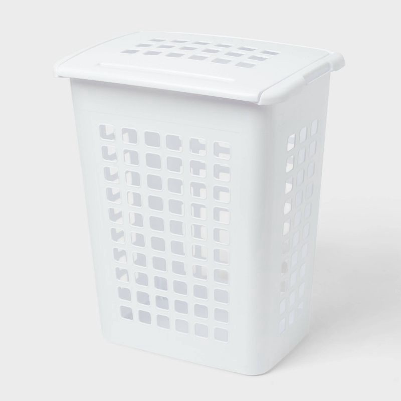 slide 1 of 3, Rectangular Hamper with Lid - Brightroom™, 1 ct