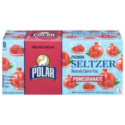 Polar Seltzer - 8pk 12oz - Pomegranate