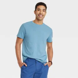 Men's Every Wear Short Sleeve T-Shirt - Goodfellow & Co™ Blue M