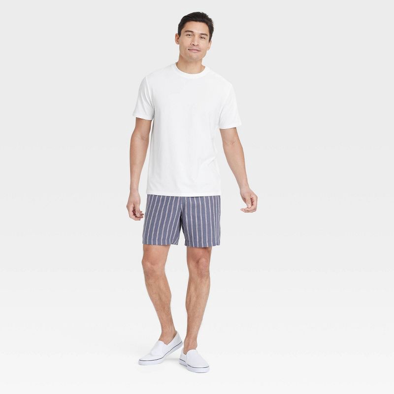 slide 3 of 3, Men's Comfort Wear T-Shirt - Goodfellow & Co™ White L, 1 ct