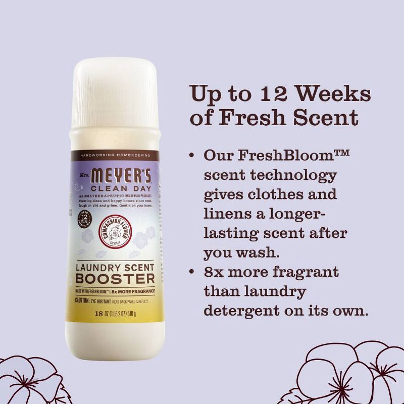 slide 4 of 6, Mrs. Meyer's Clean Day Scent Booster - Compassion Flower - 18oz, 18 oz