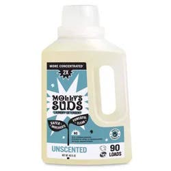 Molly's Suds Unscented HE Concentrated Liquid Laundry Detergent 90 Loads - 46 fl oz