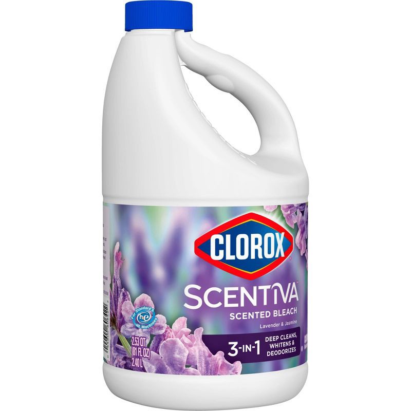 slide 3 of 6, Clorox Scentiva Bleach Laundry Additive - Lavender - 81oz, 81 oz