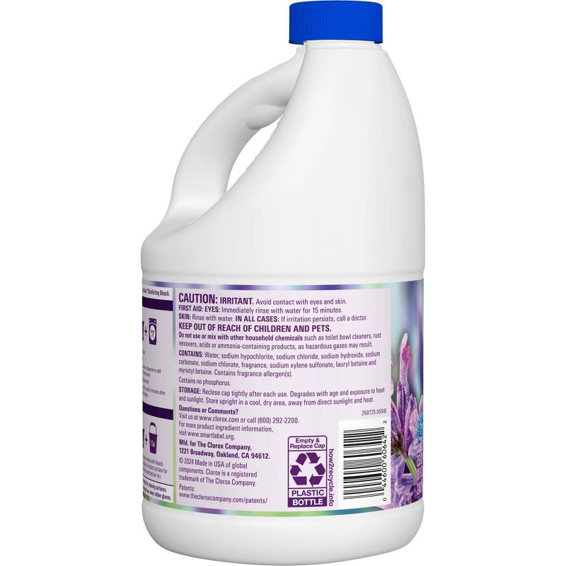 slide 5 of 6, Clorox Scentiva Bleach Laundry Additive - Lavender - 81oz, 81 oz