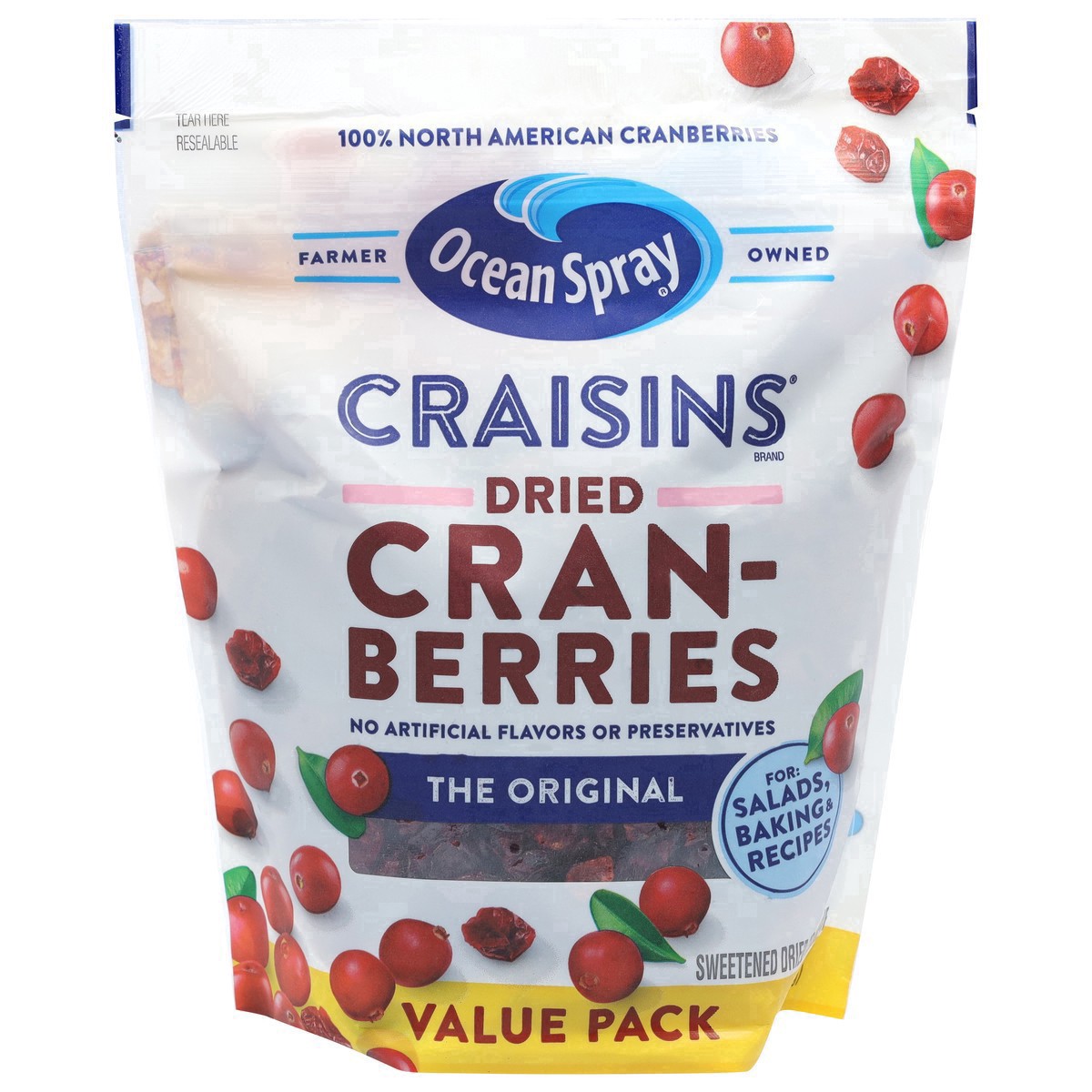 slide 4 of 26, Ocean Spray 24oz Craisins Dried Cranberries- Original, 24 oz