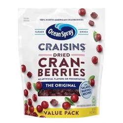 Ocean Spray Craisins Original Dried Cranberries, Dried Fruit, 24 Oz Pouch