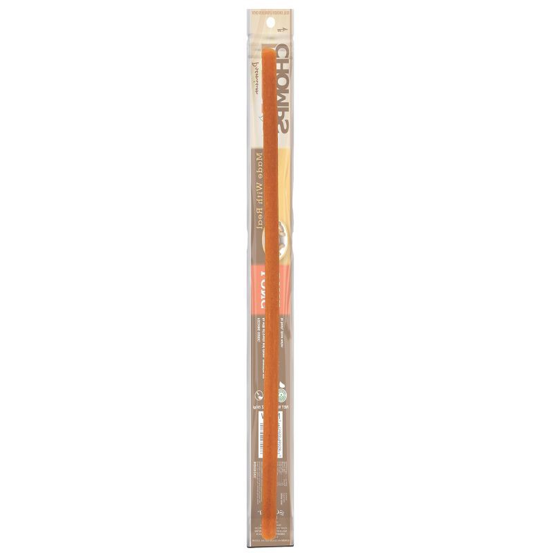 slide 3 of 7, Nutri Chomps Peanut Butter Flavor Long Stick Rawhide Alternatives Dog Treats - 1.76oz, 1.76 oz