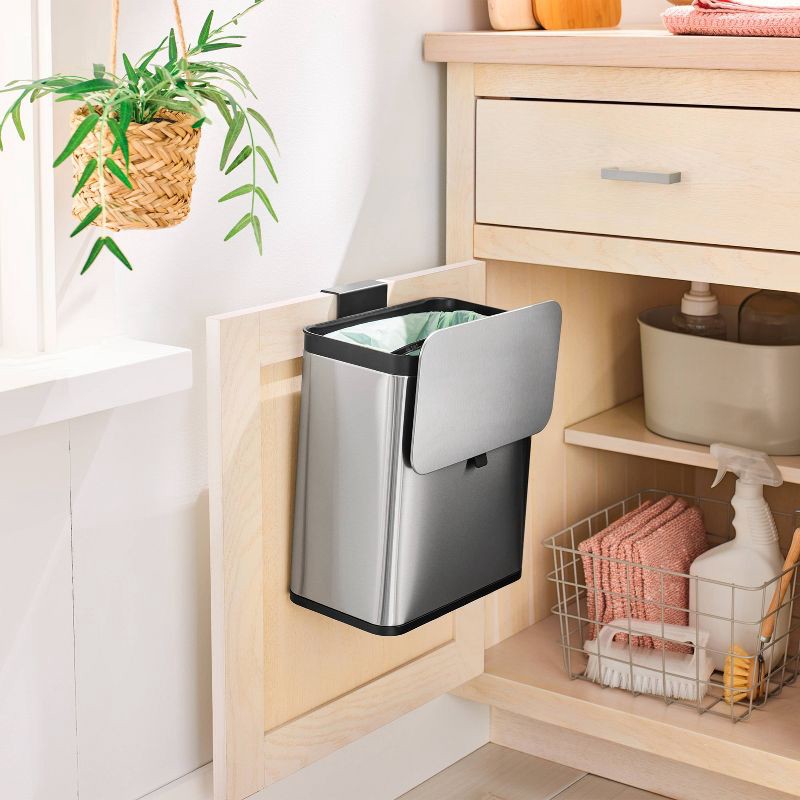 slide 2 of 4, Compost Bin Stainless Steel - Brightroom™, 1 ct