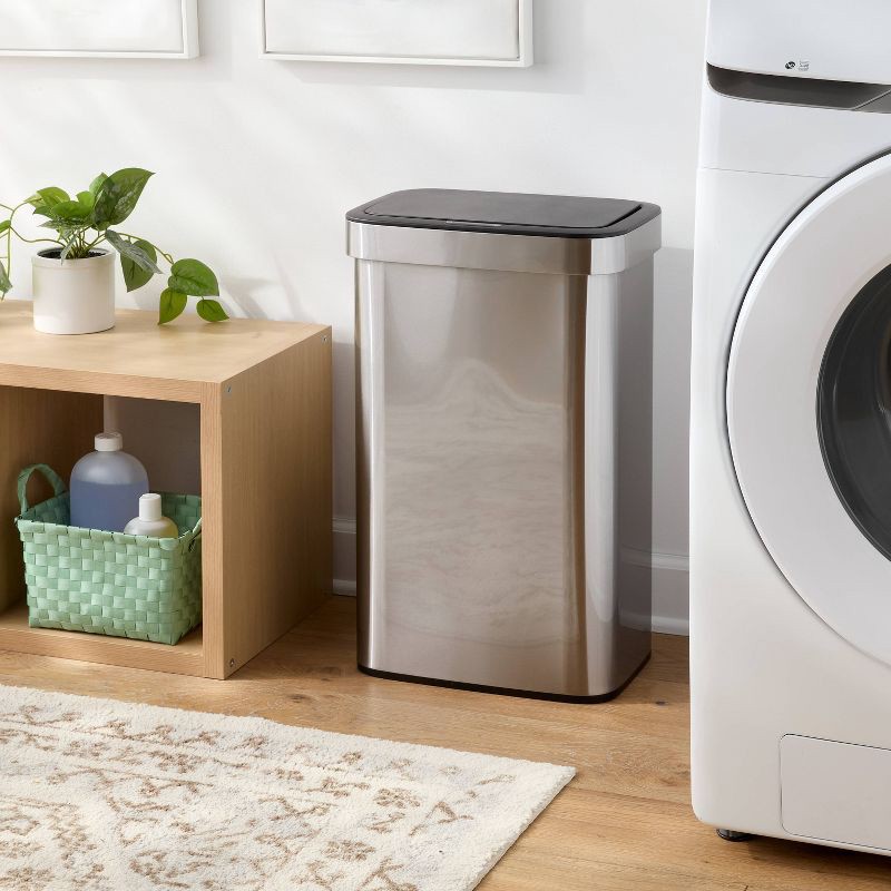 slide 2 of 4, Motion Wastebasket without Liner - Brightroom™, 1 ct