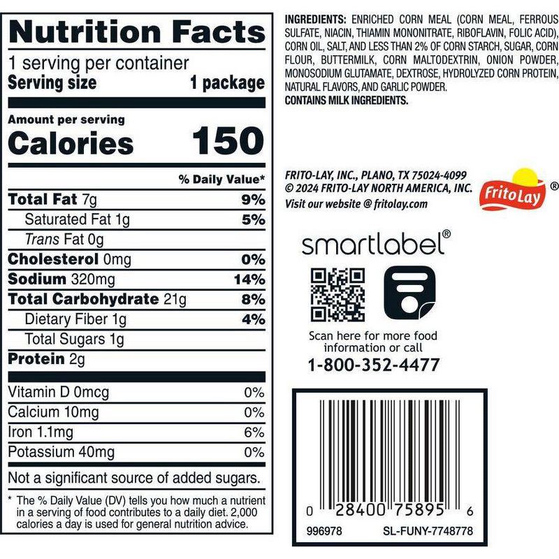 slide 6 of 6, Funyuns Minis Original Chips - 1.125oz, 1.125 oz