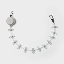 Portable Clothesline with Clips - Brightroom™