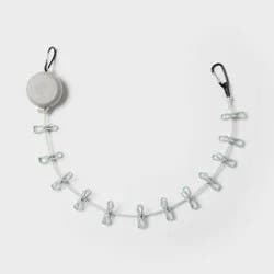 Portable Clothesline with Clips - Brightroom™