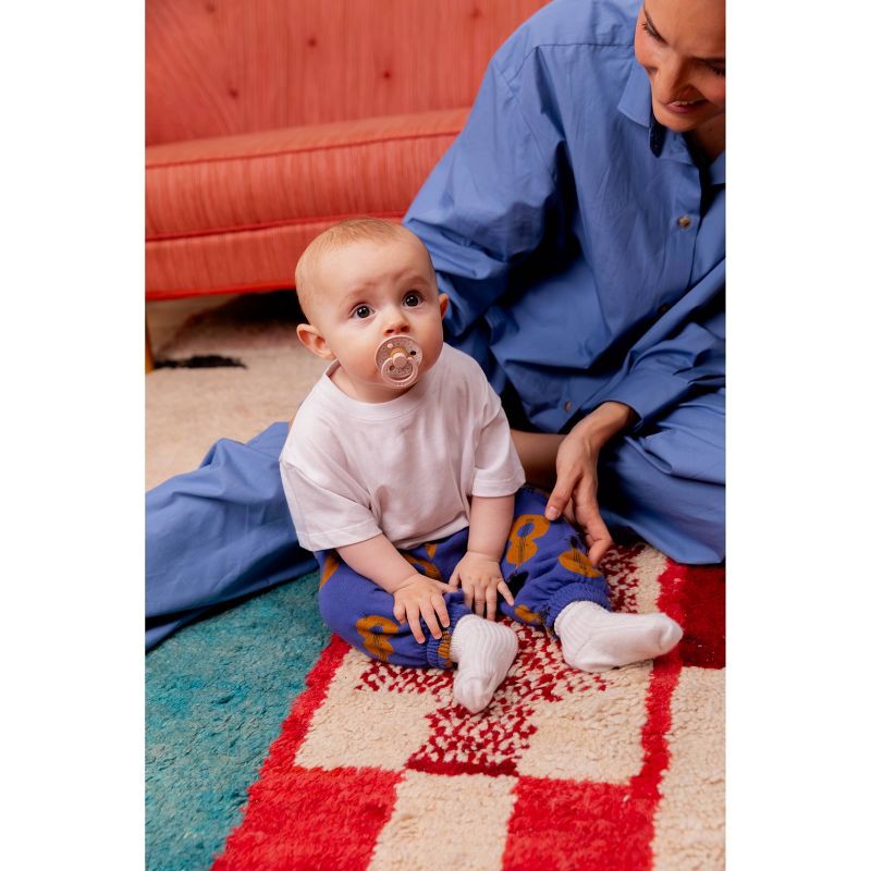 slide 4 of 7, Bibs Pacifier Gift Set 0-24m - Blush Floral, 1 ct