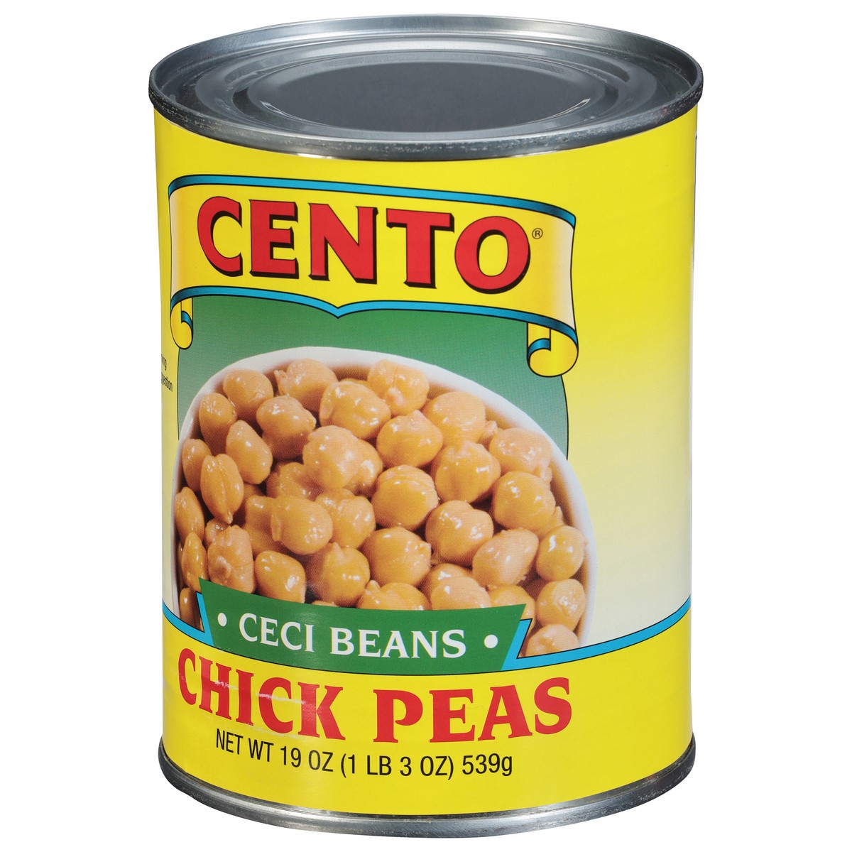 slide 4 of 9, Cento Chick Peas 19 oz, 19 oz