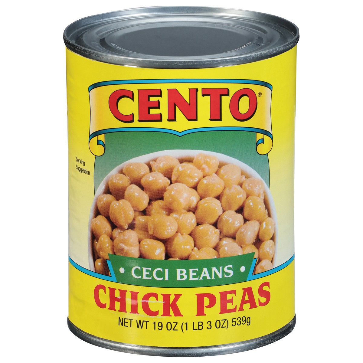 slide 1 of 9, Cento Chick Peas 19 oz, 19 oz