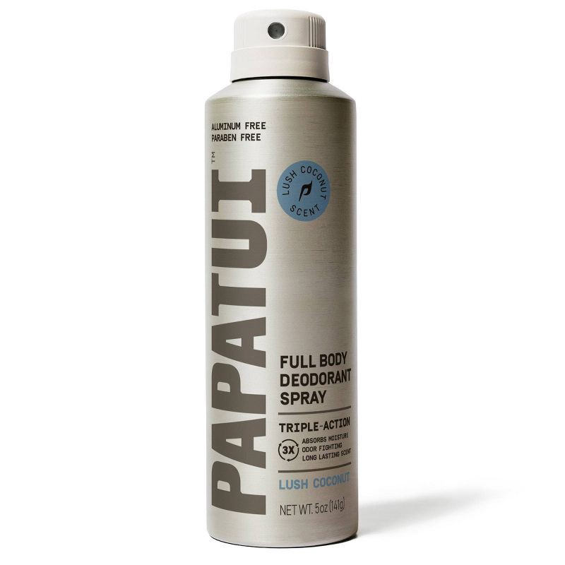 slide 2 of 11, Papatui Men's Aluminum-Free Long-Lasting Odor Protection Body Deodorant Spray - Lush Coconut - 5oz, 5 oz