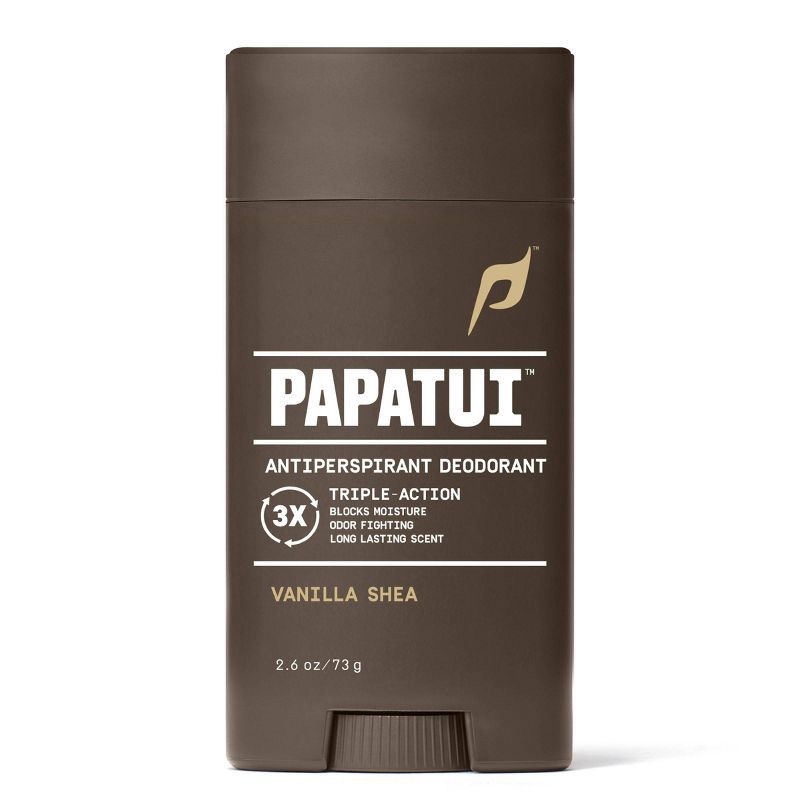 slide 2 of 10, Papatui Men's Sweat and Odor Control 48-Hour Protection Solid Antiperspirant Deodorant - Vanilla Shea - 2.6oz, 2.6 oz