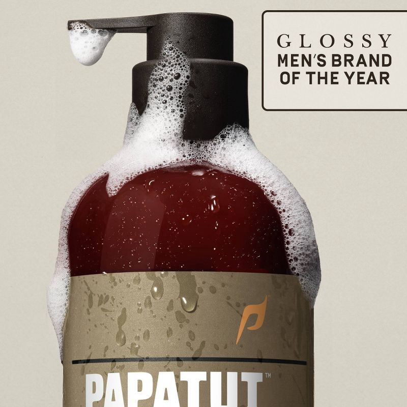 slide 6 of 10, Papatui Men's Sulfate-Free Exfoliating and Hydrating Coconut Oil Body Wash - Sandalwood Suede - 28 fl oz, 28 fl oz