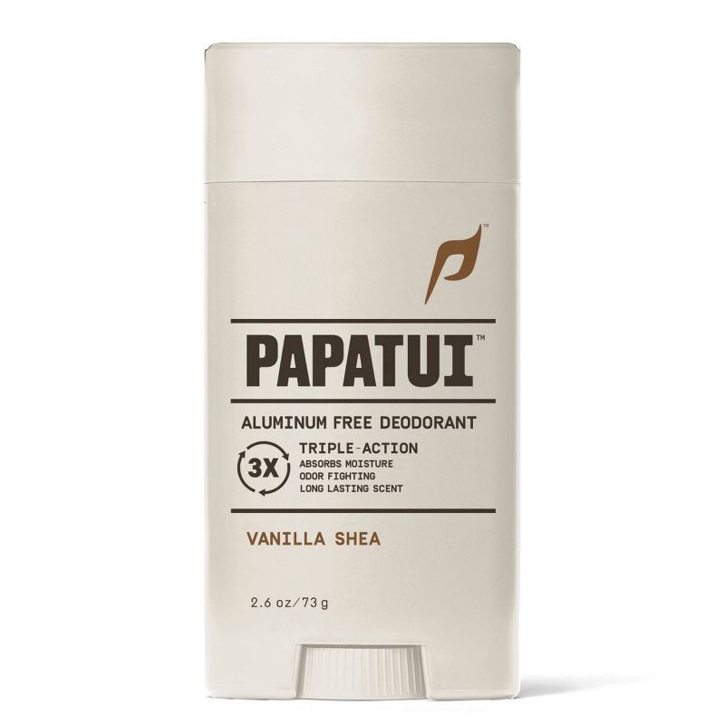 slide 2 of 10, Papatui Men's Aluminum-Free 48-Hour Odor Protection Solid Deodorant - Vanilla Shea - 2.6oz, 2.6 oz