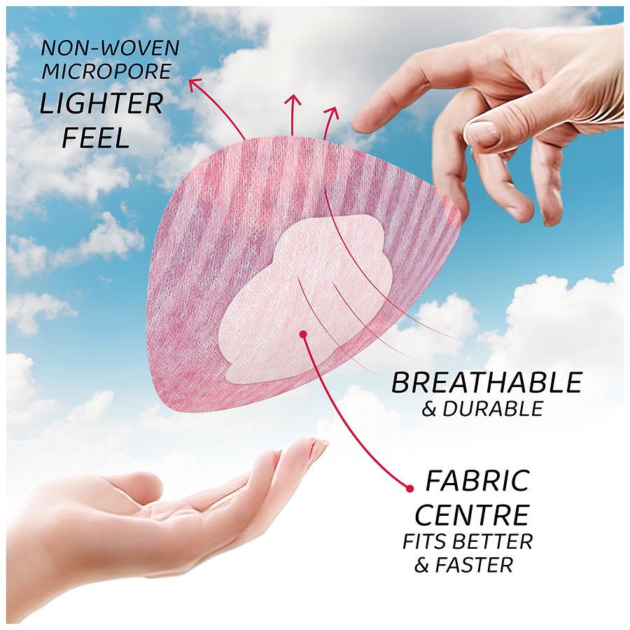 slide 4 of 5, Not Just a Patch Air Ultra Thin & Strong Patches 20 ea, 20 ct