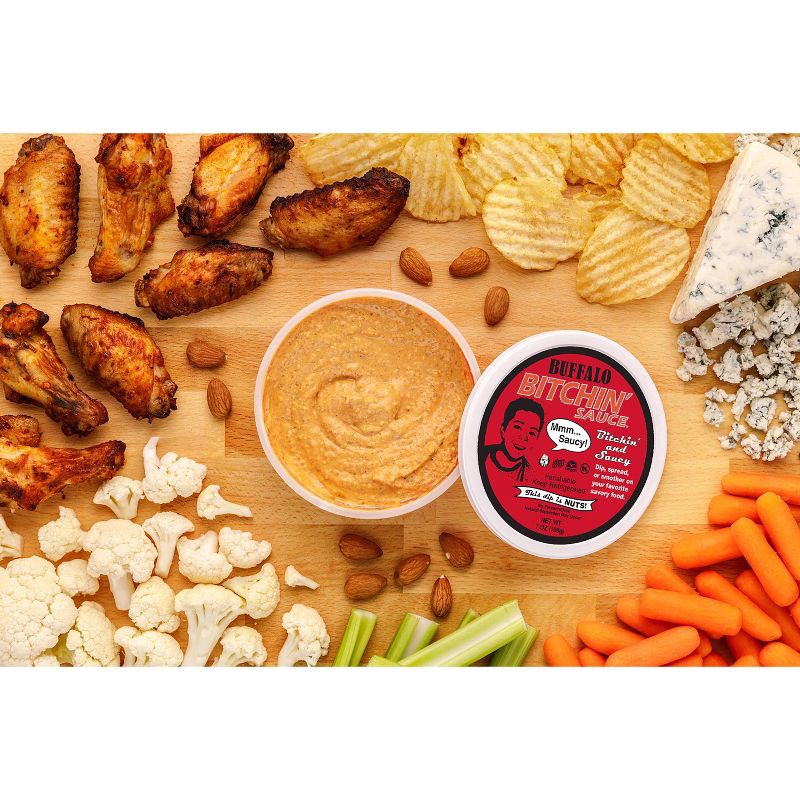 slide 4 of 5, Bitchin' Sauce Buffalo Almond Dip - 7oz, 7 oz