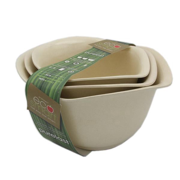 slide 1 of 1, Eco Smart Purelast Mixing Bowls, 3 ct