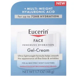 Eucerin Face 72Hr Hydration Gel-Cream 1.7 oz