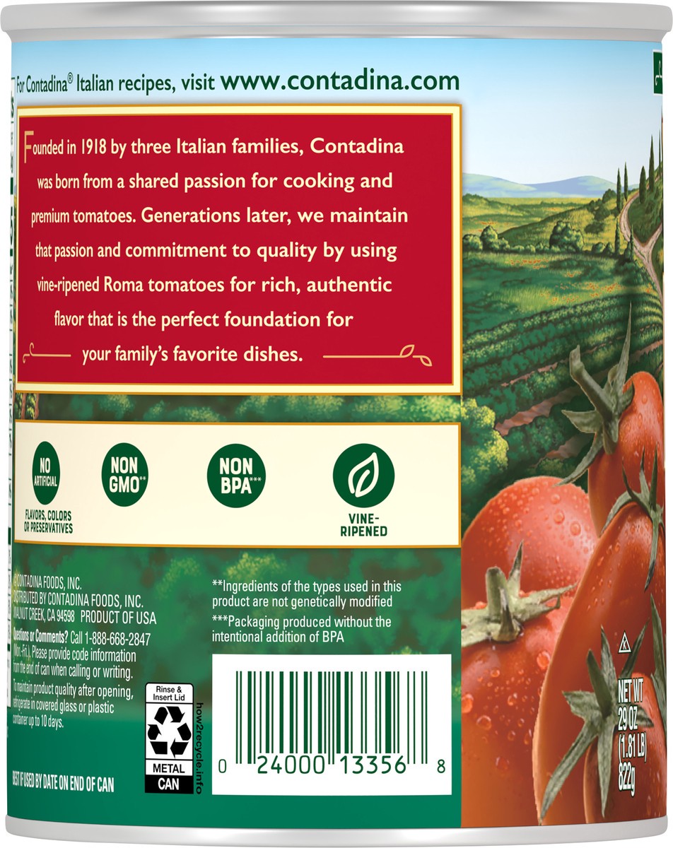 slide 4 of 5, Contadina Tomato Puree, 