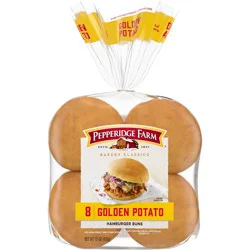Pepperidge Farm Golden Potato Hamburger Buns, 8-Pack
