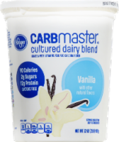 slide 1 of 1, Kroger Carbmaster Vanilla Cultured Dairy Blend, 32 oz