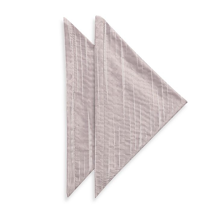 slide 1 of 2, Waterford Linea Napkins - Taupe, 2 ct