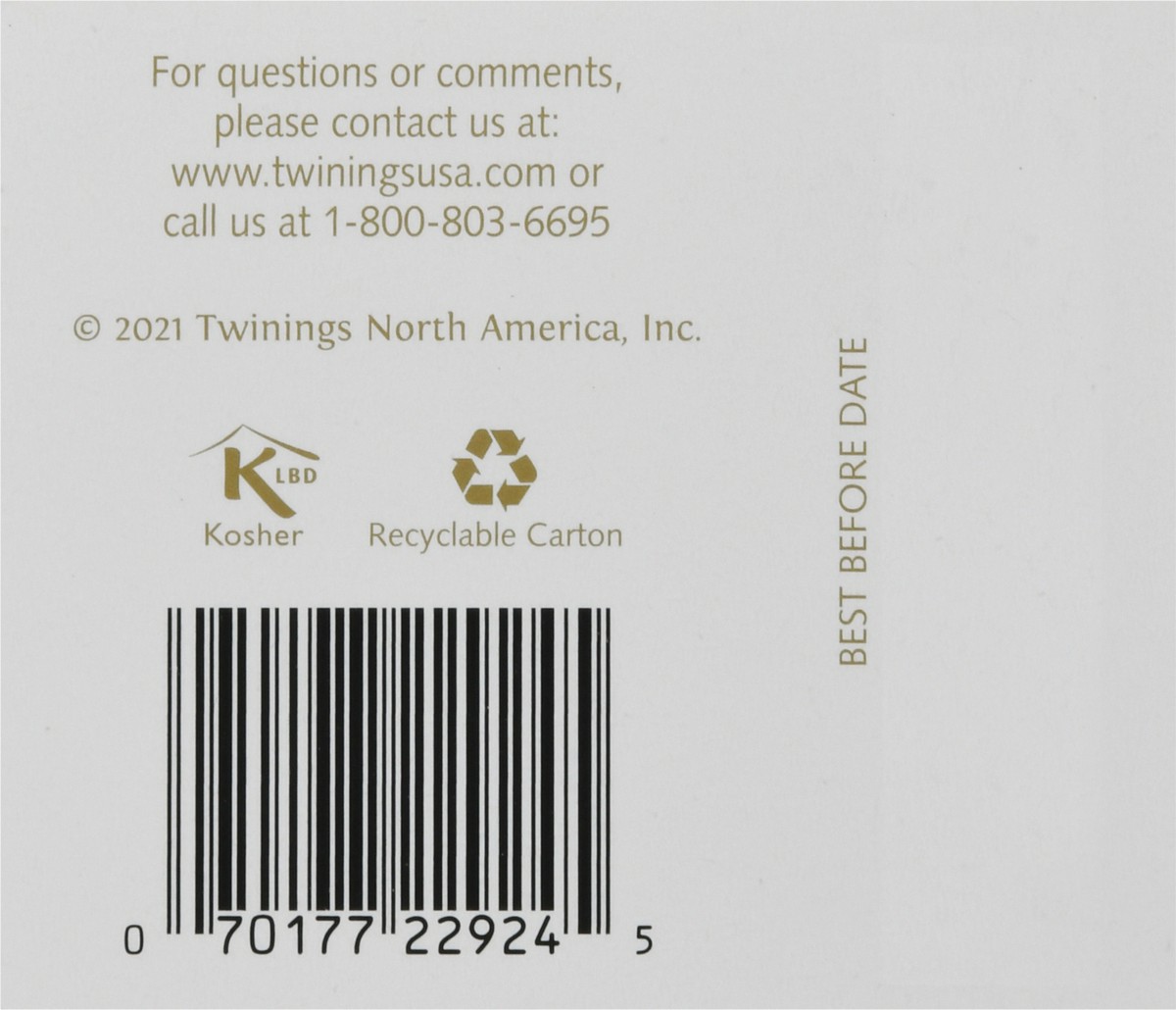 slide 3 of 12, Twinings Caffeine-Free Lemon Ginger with Probiotics Flavoured Herbal Tea 18 Tea Bags, 18 ct