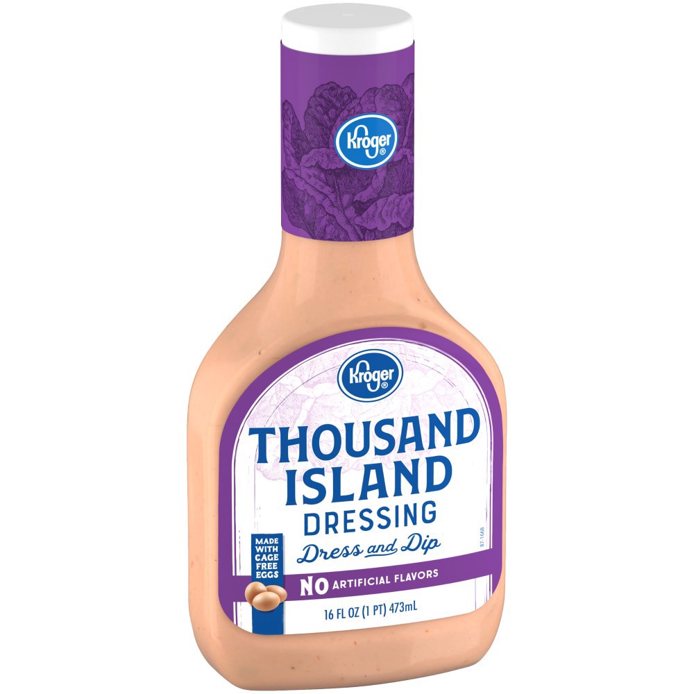 slide 3 of 4, Kroger Thousand Island Dressing, 16 fl oz