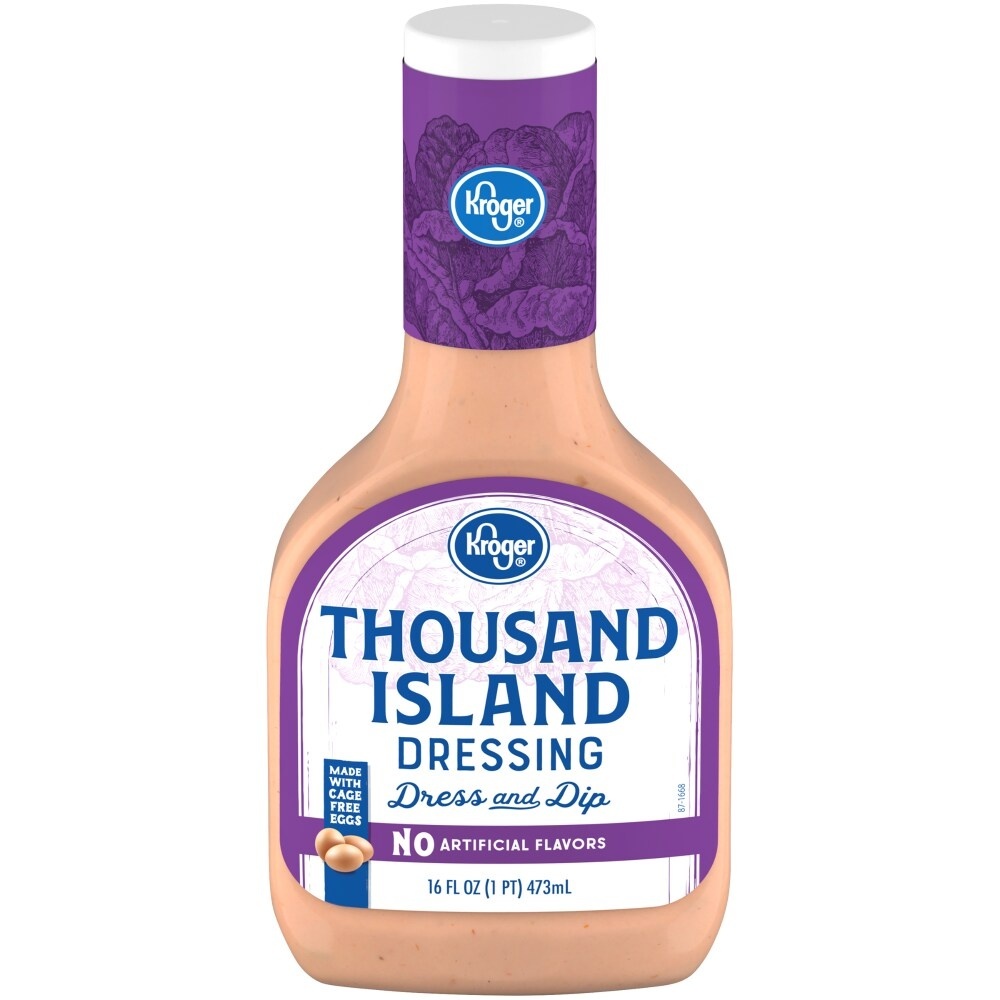 slide 1 of 1, Kroger Thousand Island Dressing, 16 fl oz