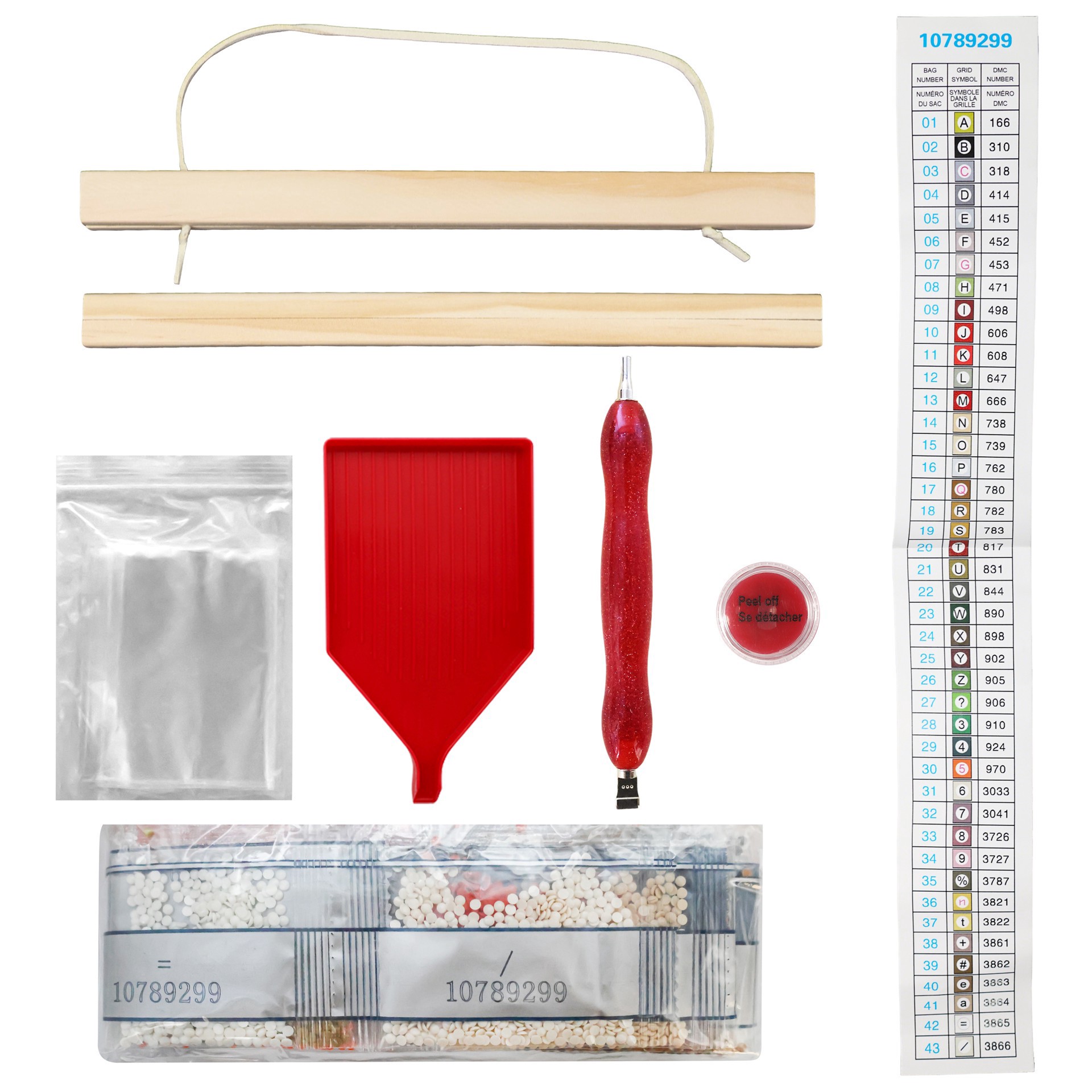 slide 3 of 4, 8" X 10" Kitten Diamond Art Kit With Frame By Make Market, 8 in x 10 in