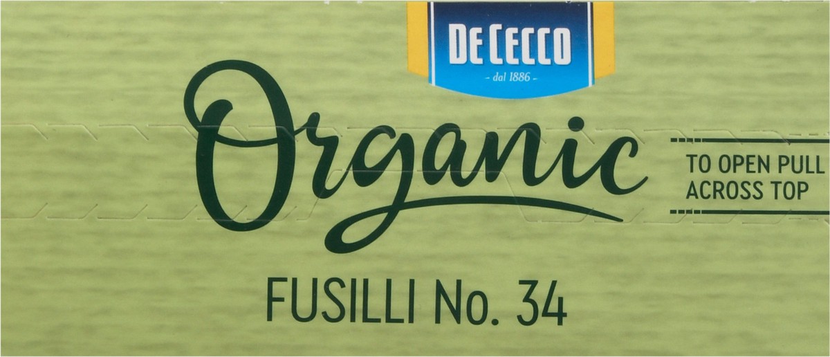 slide 2 of 13, De Cecco Organic Pasta Fusilli, 12 oz