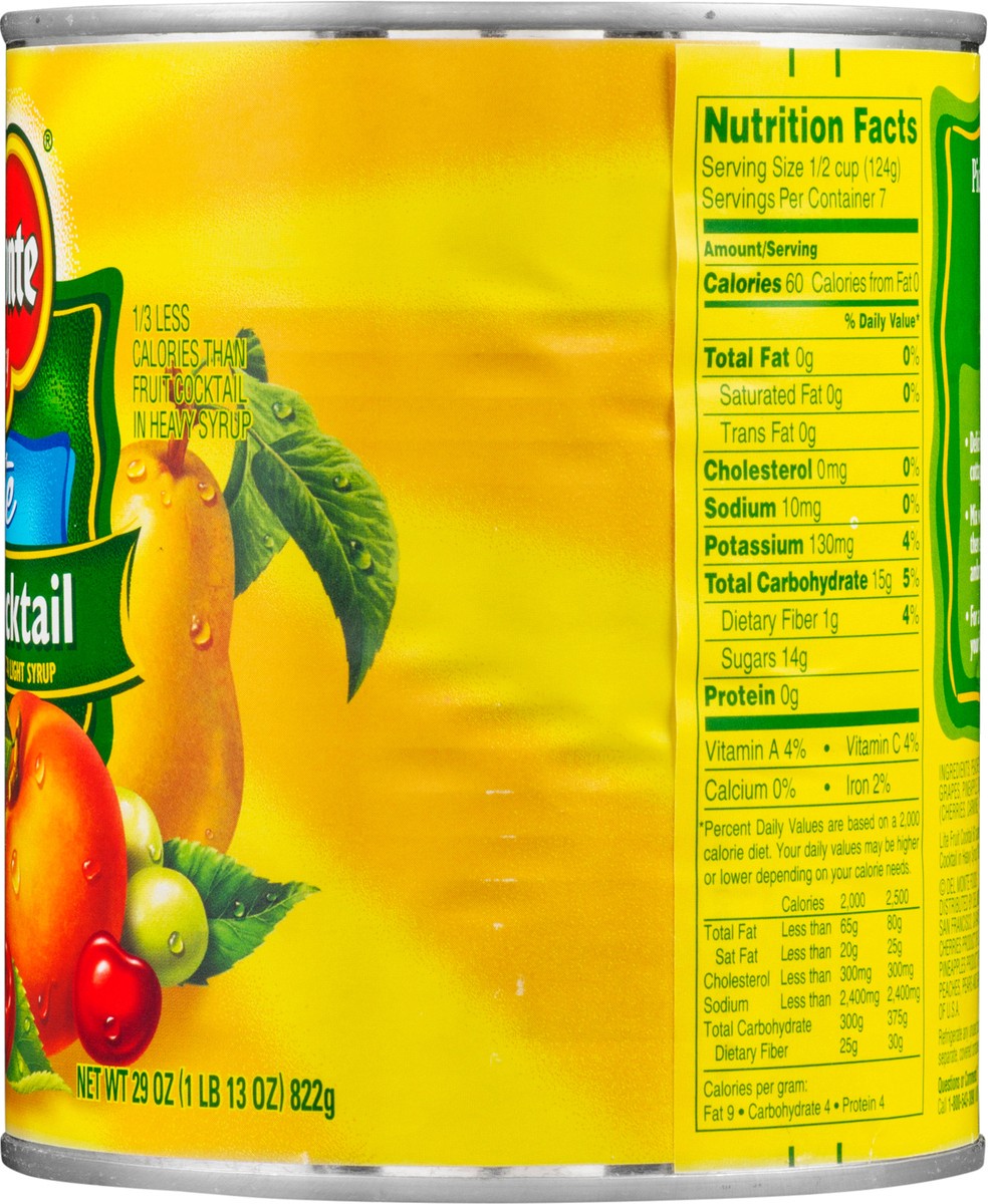 slide 4 of 9, Del Monte Lite Fruit Cocktail 29 oz, 29 oz