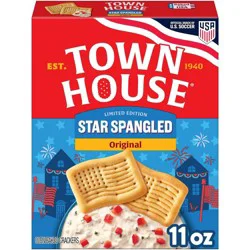 Town House Bakes Crackers Star Spangled Original - 11oz
