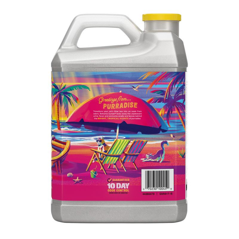 slide 2 of 9, Tidy Cats Bahama Sunset Clumping Scented Low Dust Cat Litter - 20lbs, 20 lb
